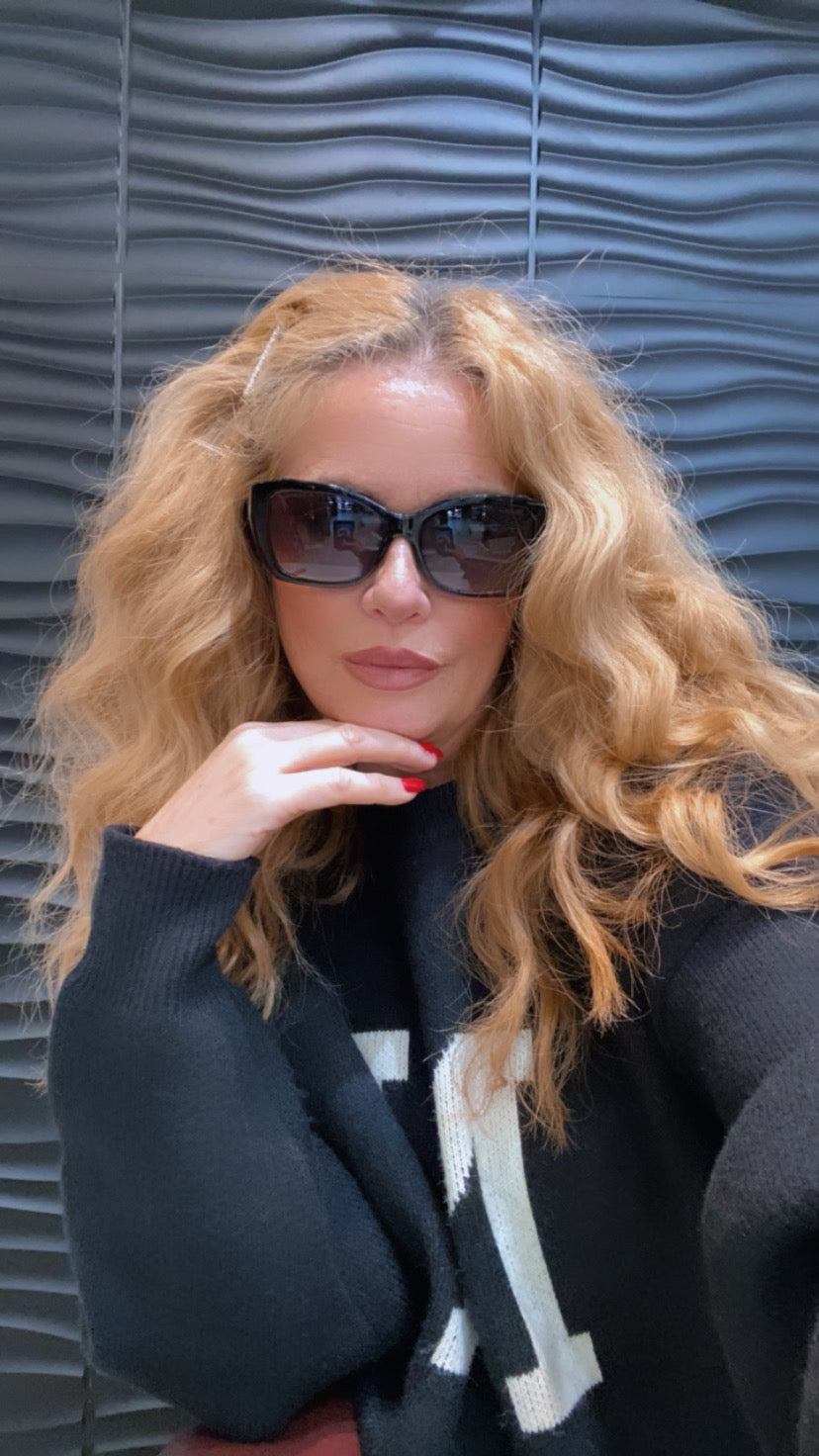 CHANEL BUTTERFLY ACETATE SUNGLASSES 71553A