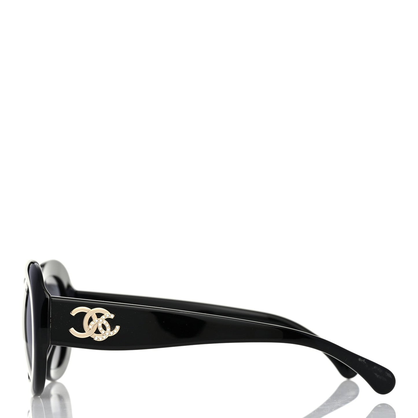 CHANEL ACETATE POLARIZED CC SUNGLASSES