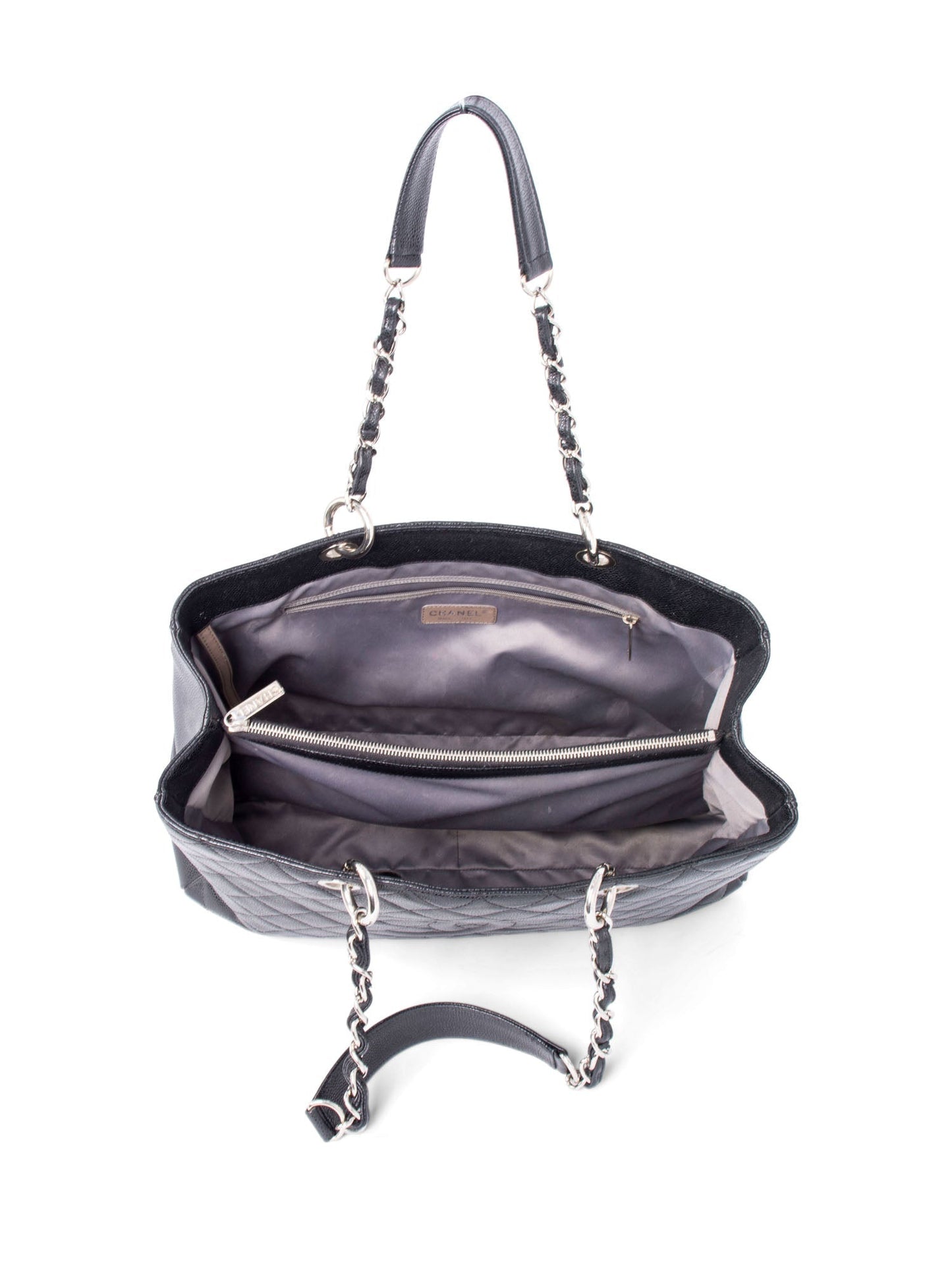 Chanel Caviar Quilted Grand Shopping XL Bag Black