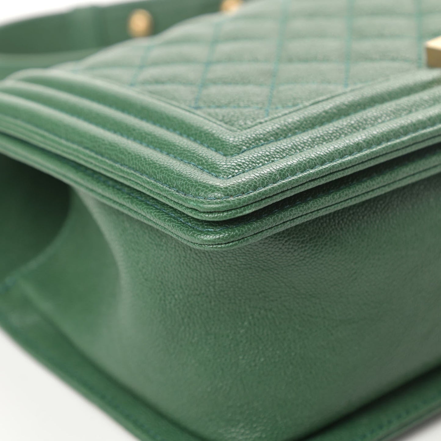 CHANEL CAVIAR QUILTED MEDIUM BOY FLAP SHOULDER BAG