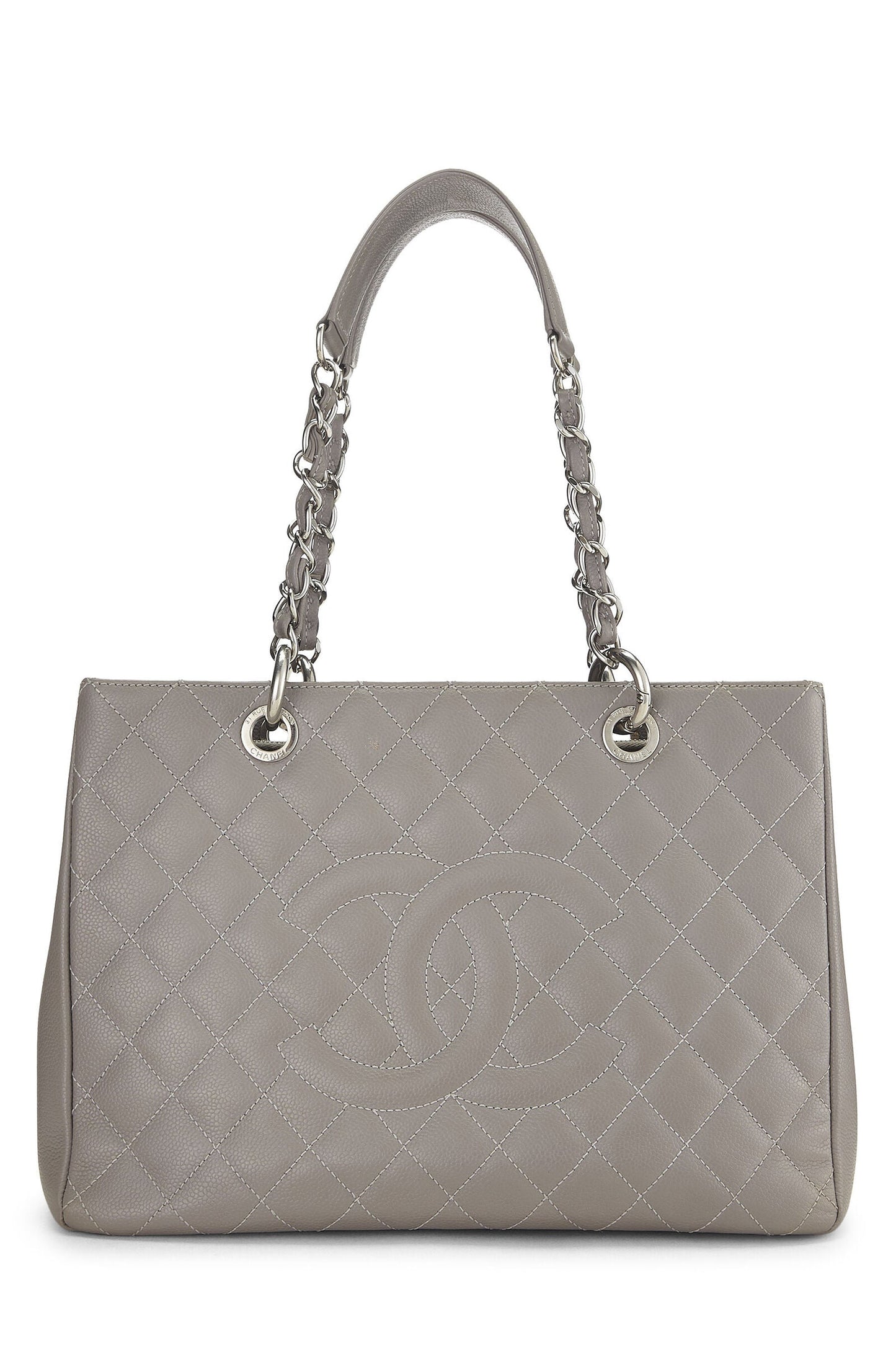 CHANEL CAVIAR QUILTED GRAND SHOPPING TOTE GST