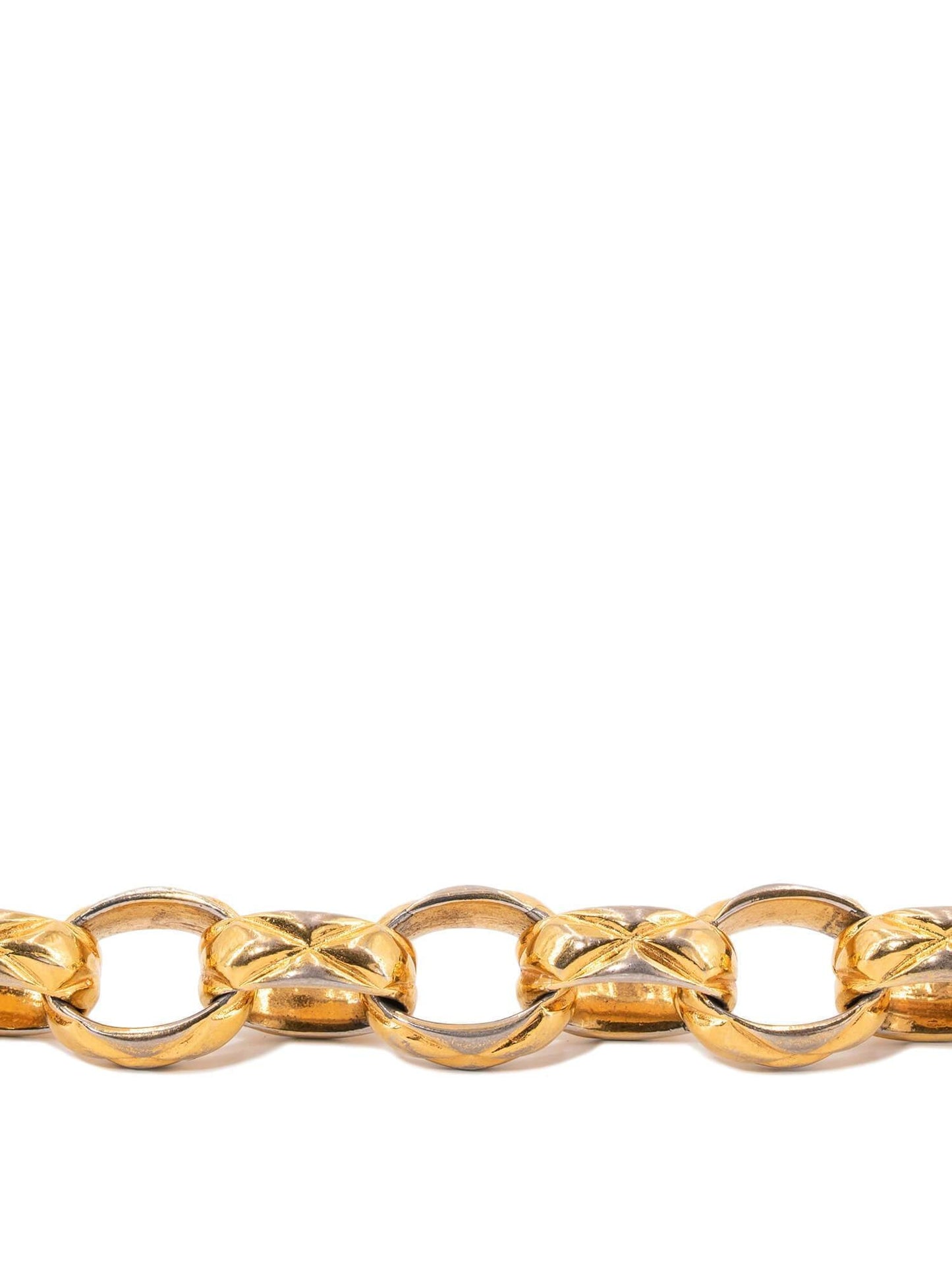 Chanel Chain Link Bracelet Gold