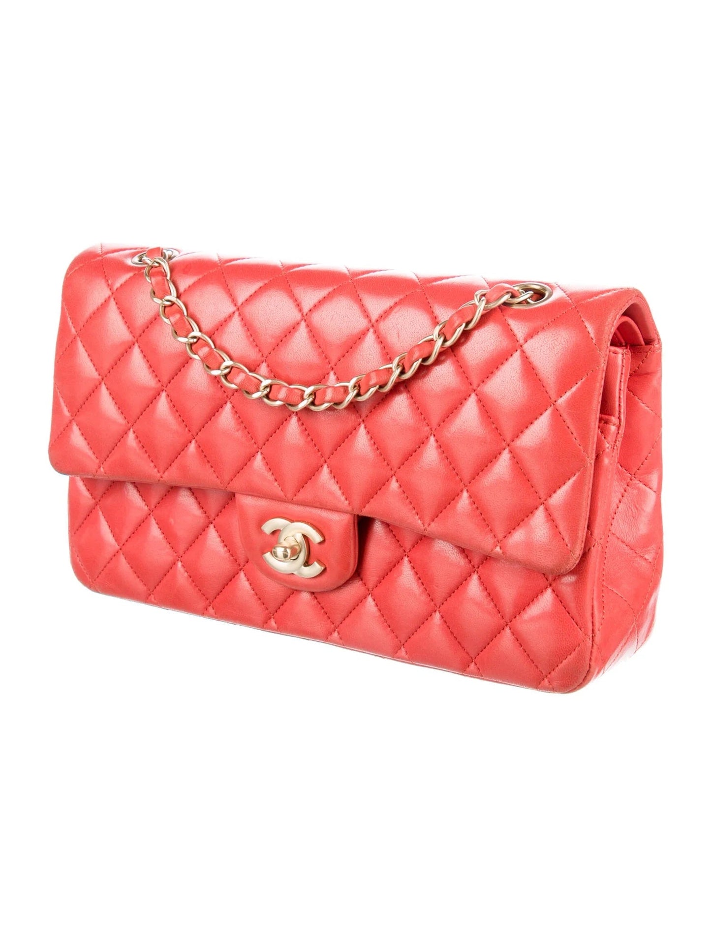 CHANEL CLASSIC MEDIUM DOUBLE FLAP SHOULDER BAG