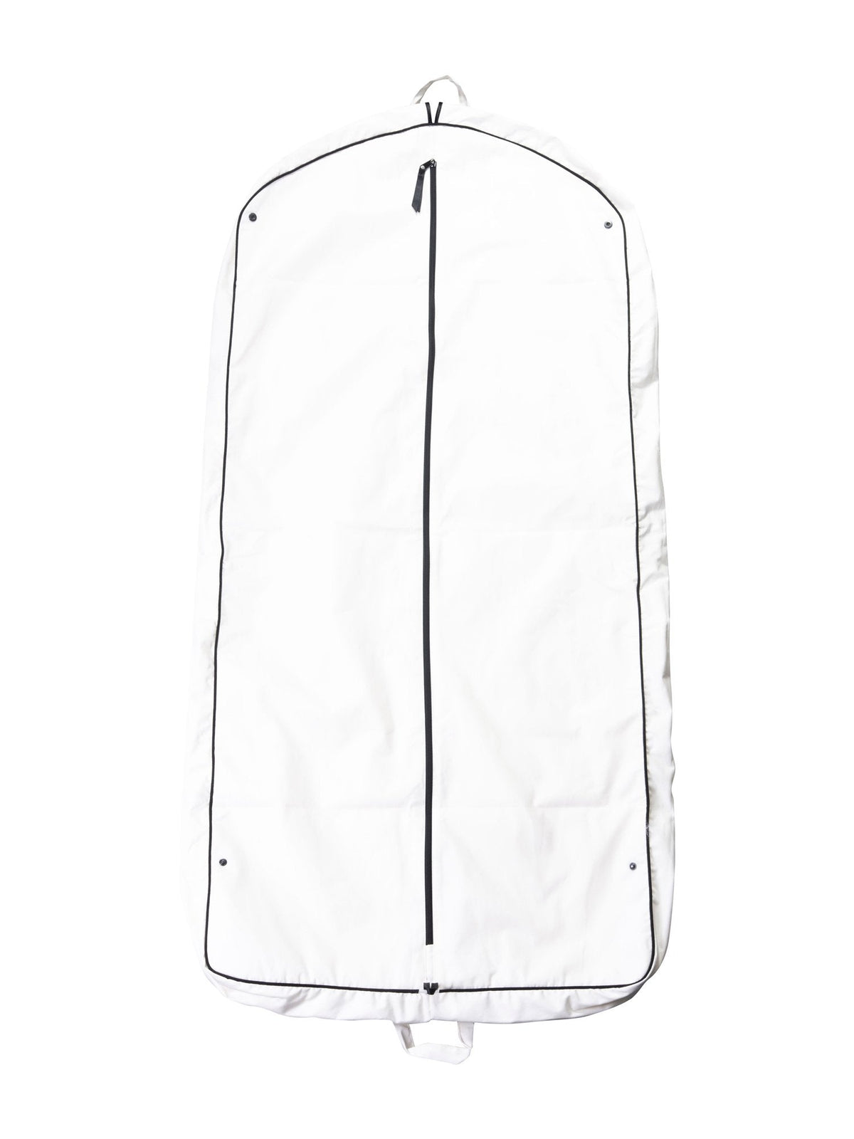 Chanel Logo Canvas Garment Bag White Black