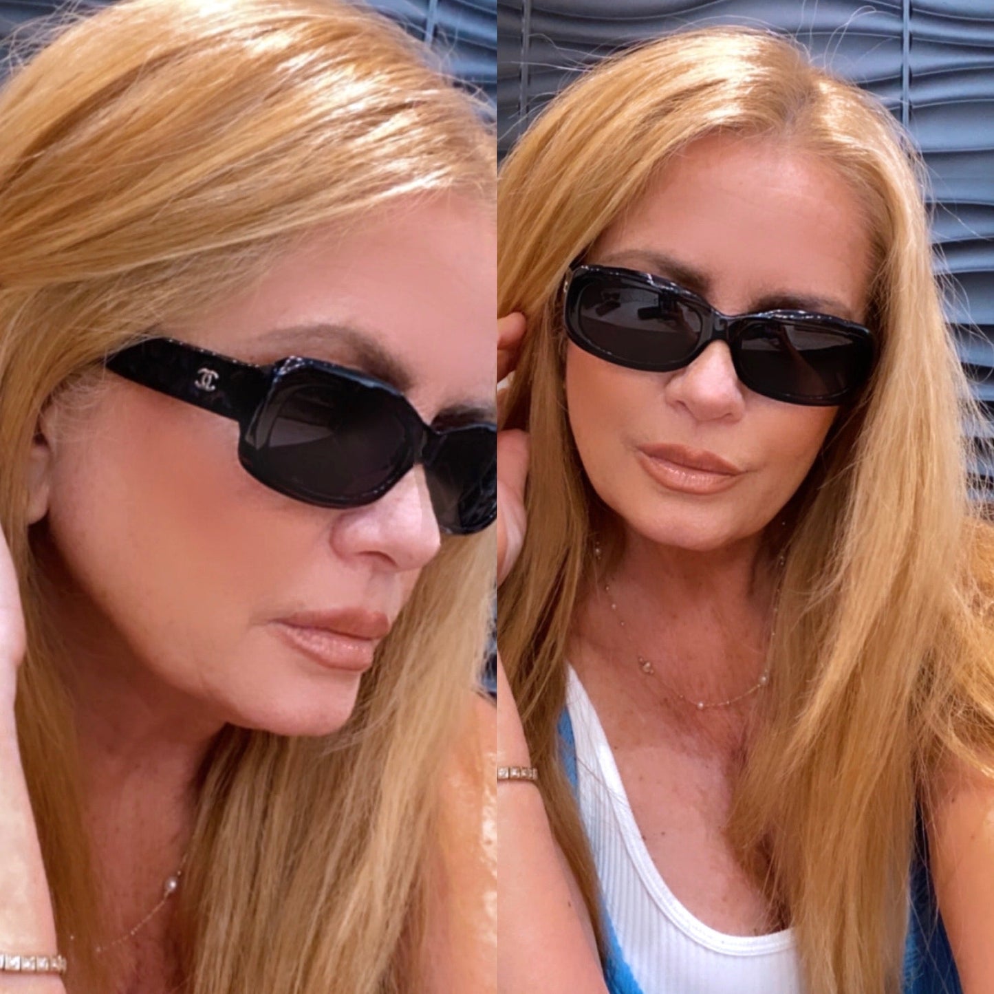 CHANEL QUILTED FRAME CC 5094 SUNGLASSES