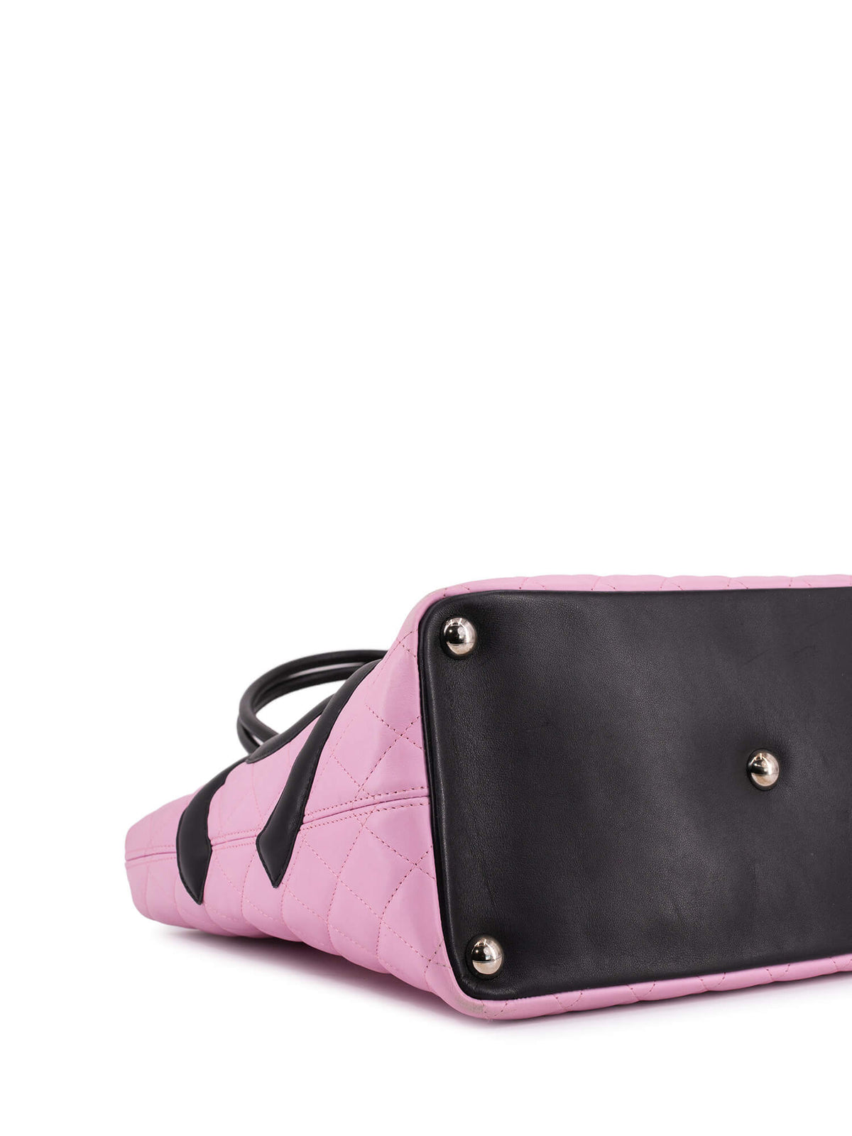 Chanel Quilted Leather Cambon Bag Pink