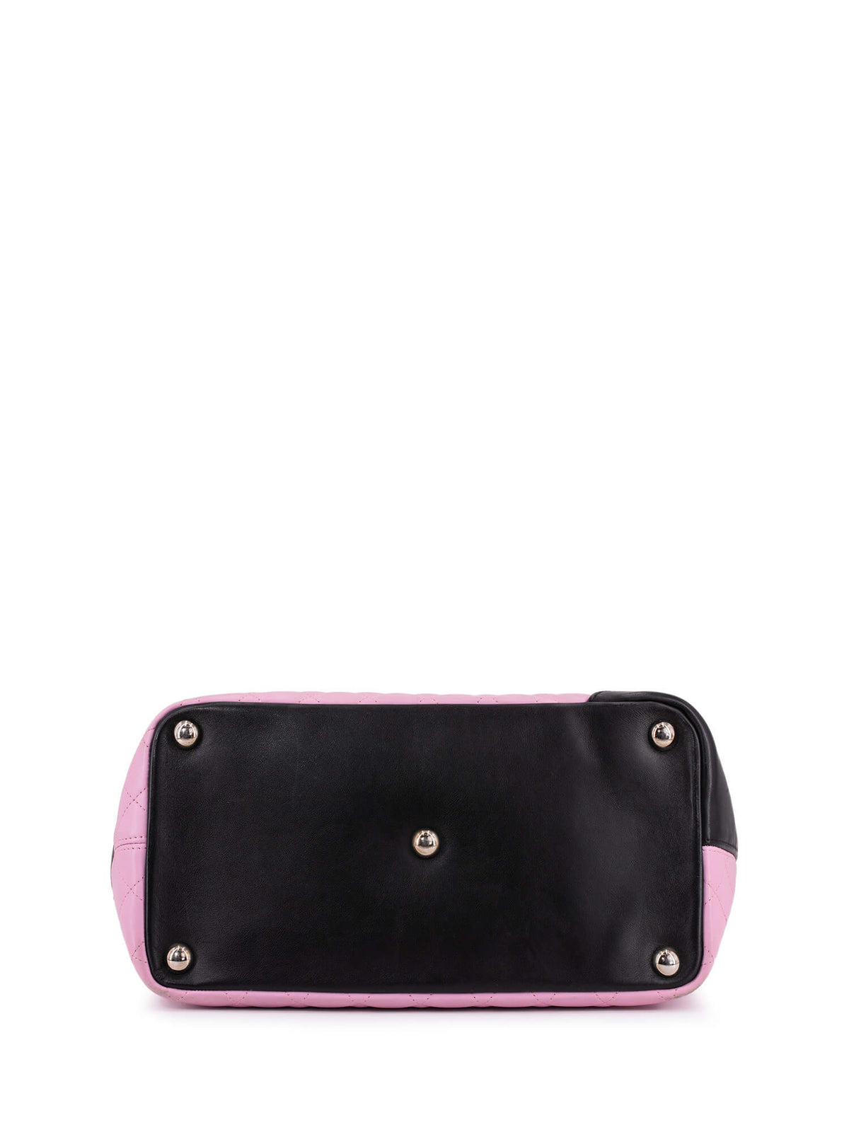 Chanel Quilted Leather Cambon Bag Pink