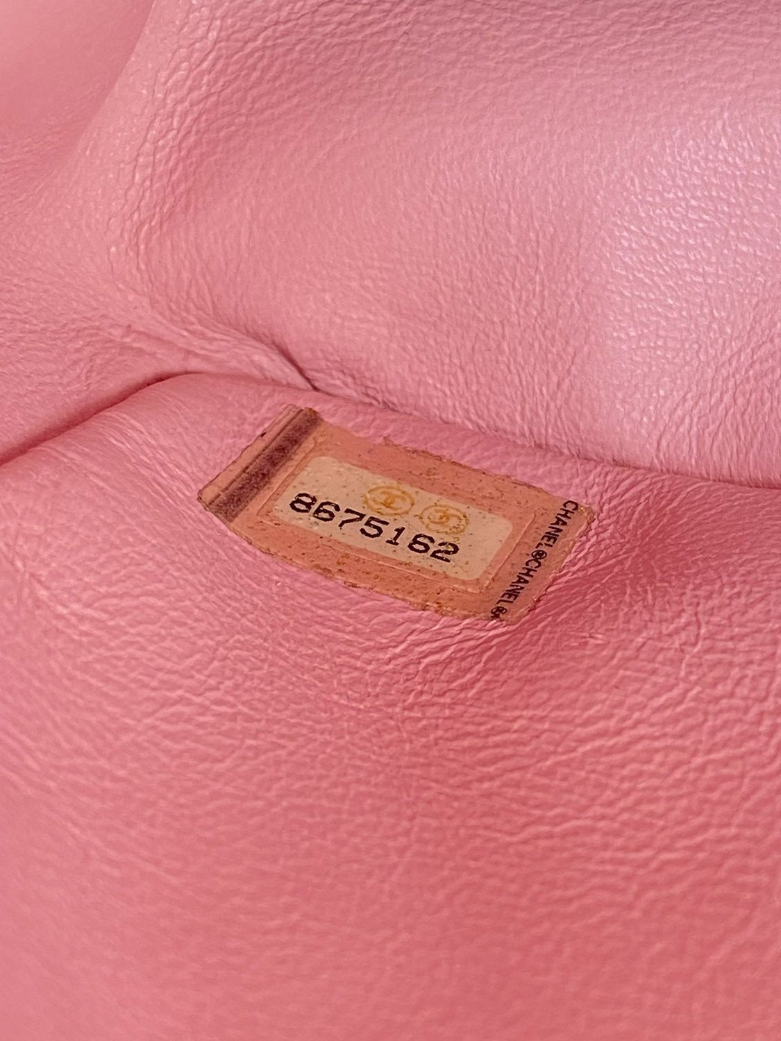 Chanel Quilted Leather Medium Single Flap Bag Pink