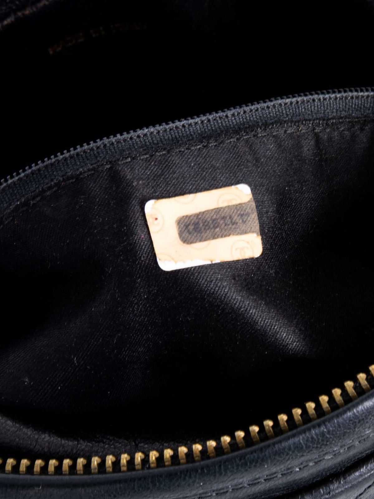 Chanel Quilted Leather Tassel Camera Bag Black