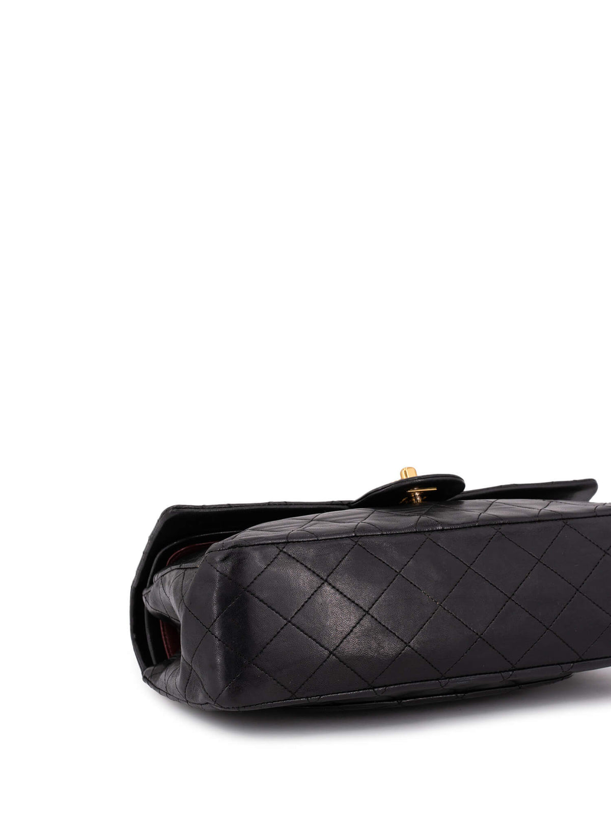 Chanel Quilted Medium Double Flap Bag Black