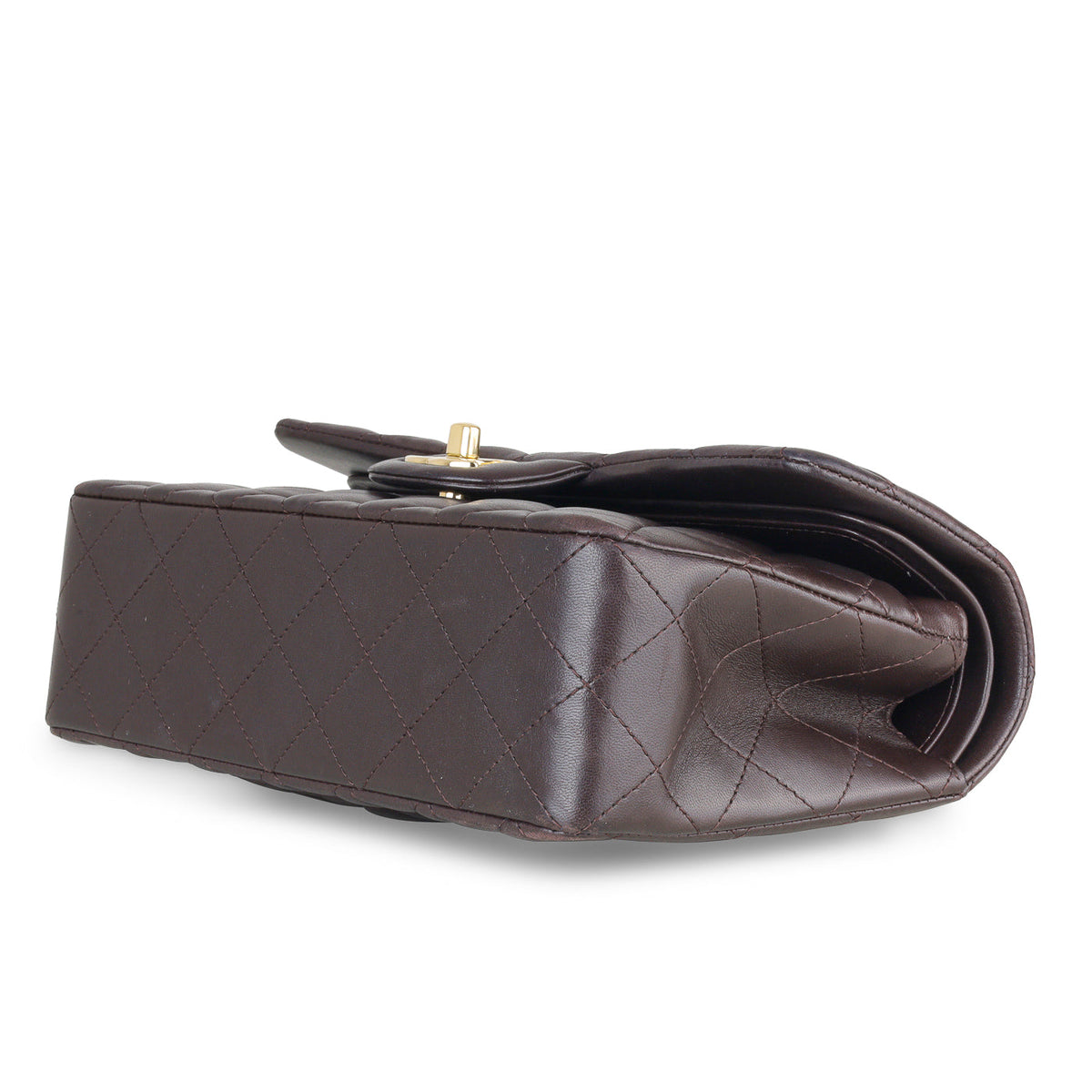 Small Classic Flap Bag - Brown