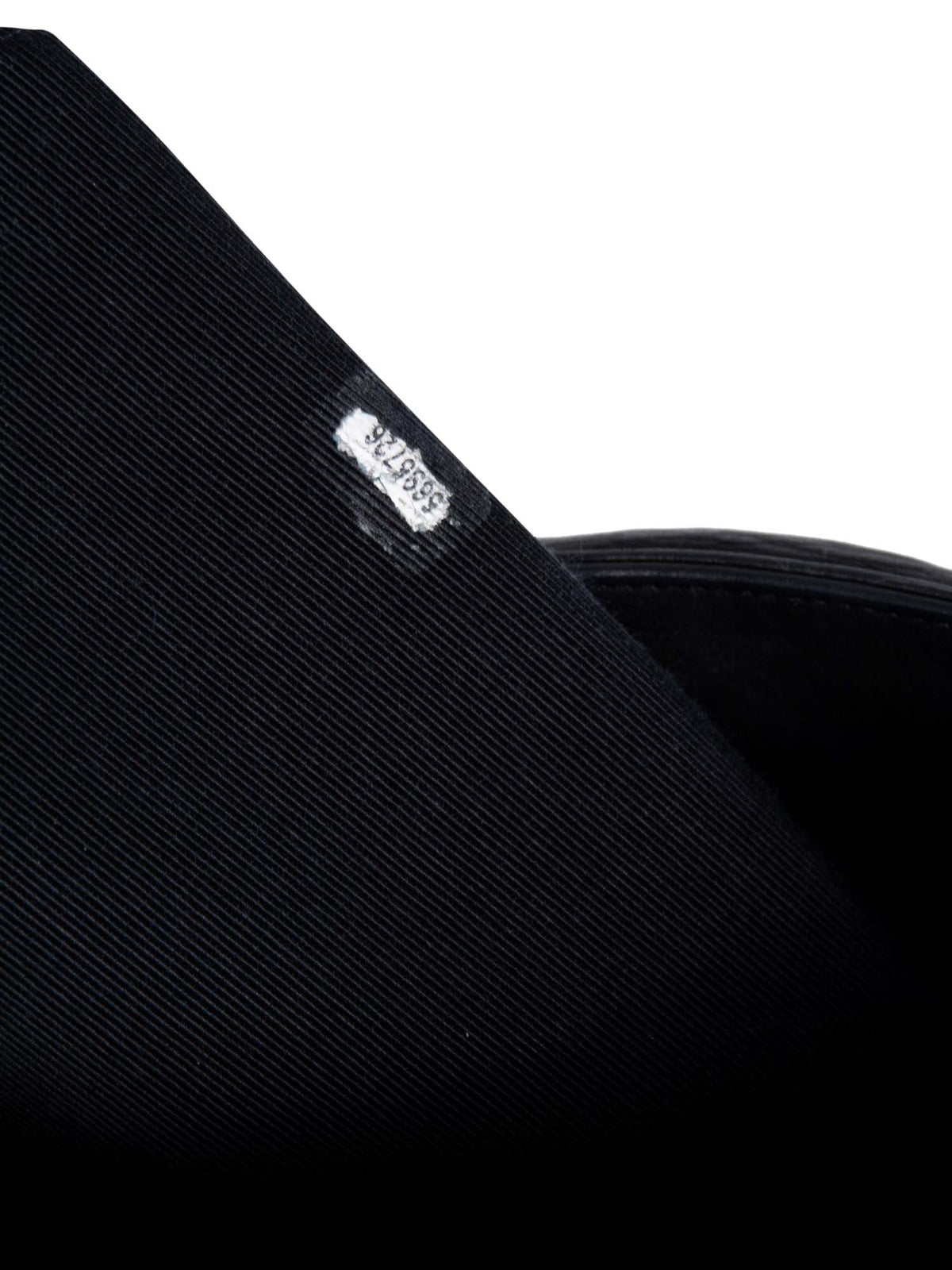 Chanel Soft Leather Logo Shopper Bag Black