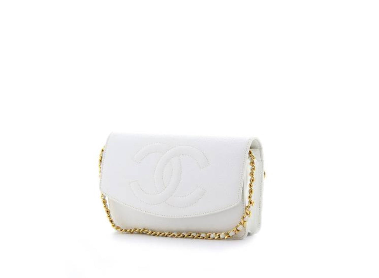 CHANEL TIMELESS VINTAGE LEATHER WALLET ON A CHAIN