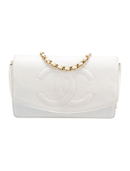 CHANEL TIMELESS VINTAGE LEATHER WALLET ON A CHAIN