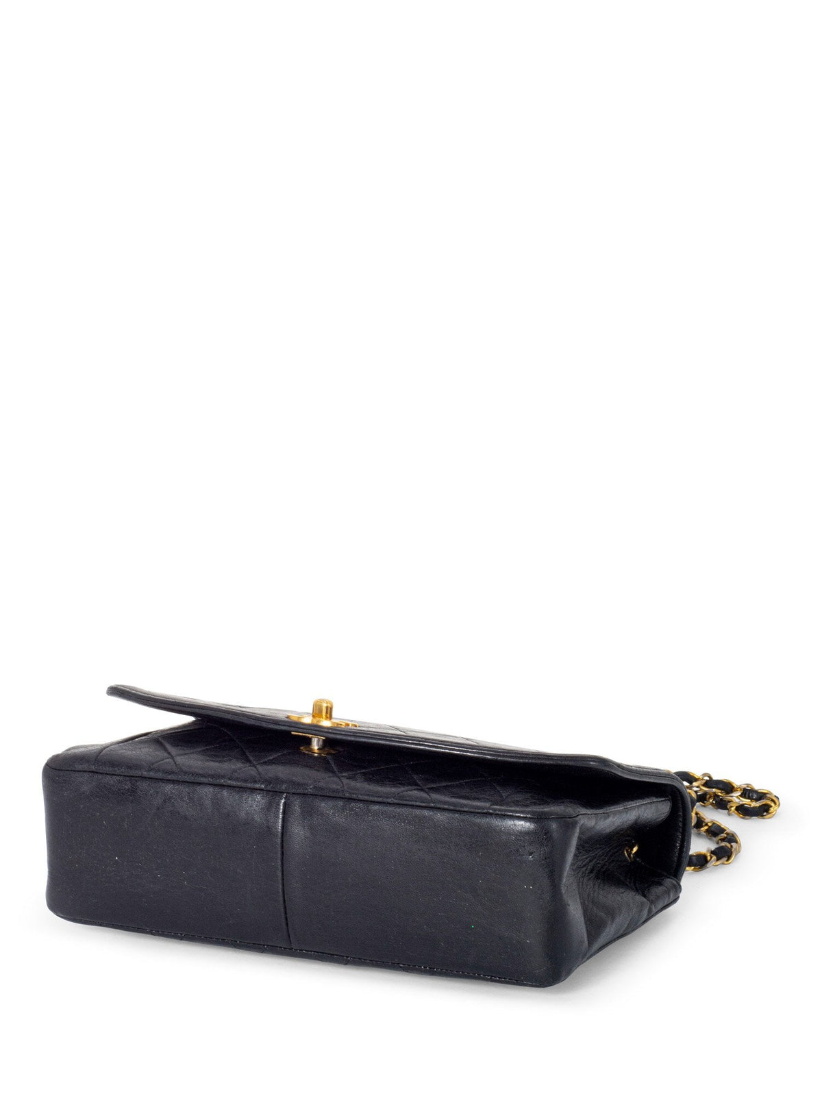 Chanel Vintage Diana Flap Medium Bag Black