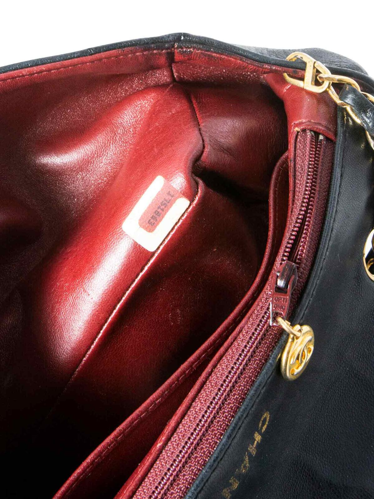 Chanel Vintage Diana Flap Medium Bag Black