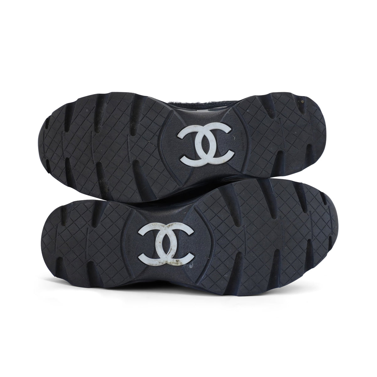 Chanel Tweed Sneakers - Women's 37
