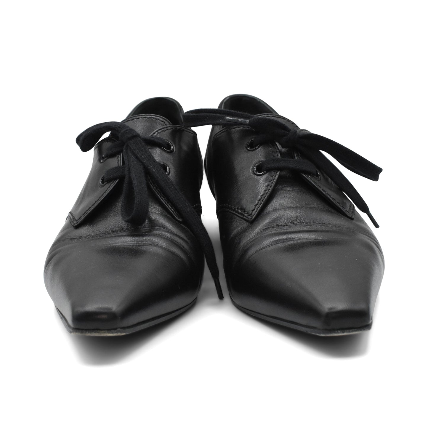 Chanel Heeled Derby Shoes - Women's 40