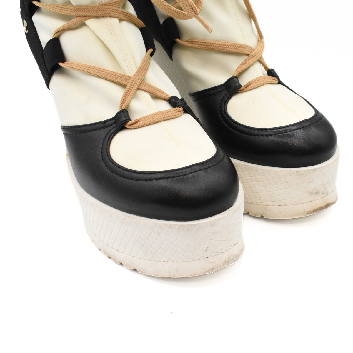 Chanel Wedge Boots - Women's 37.5