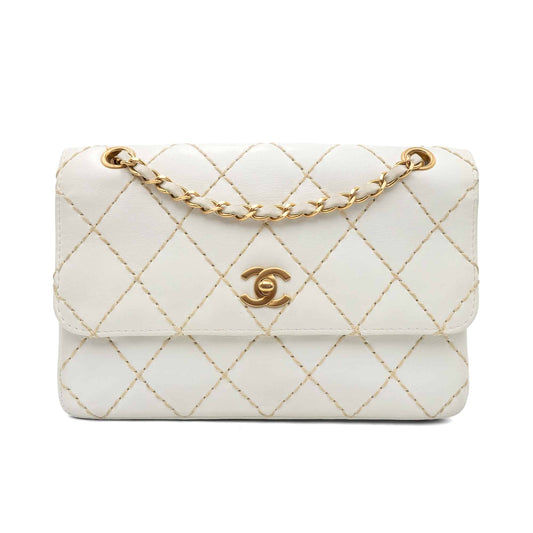 Chanel 'Wild Stitch' Flap Shoulder Bag