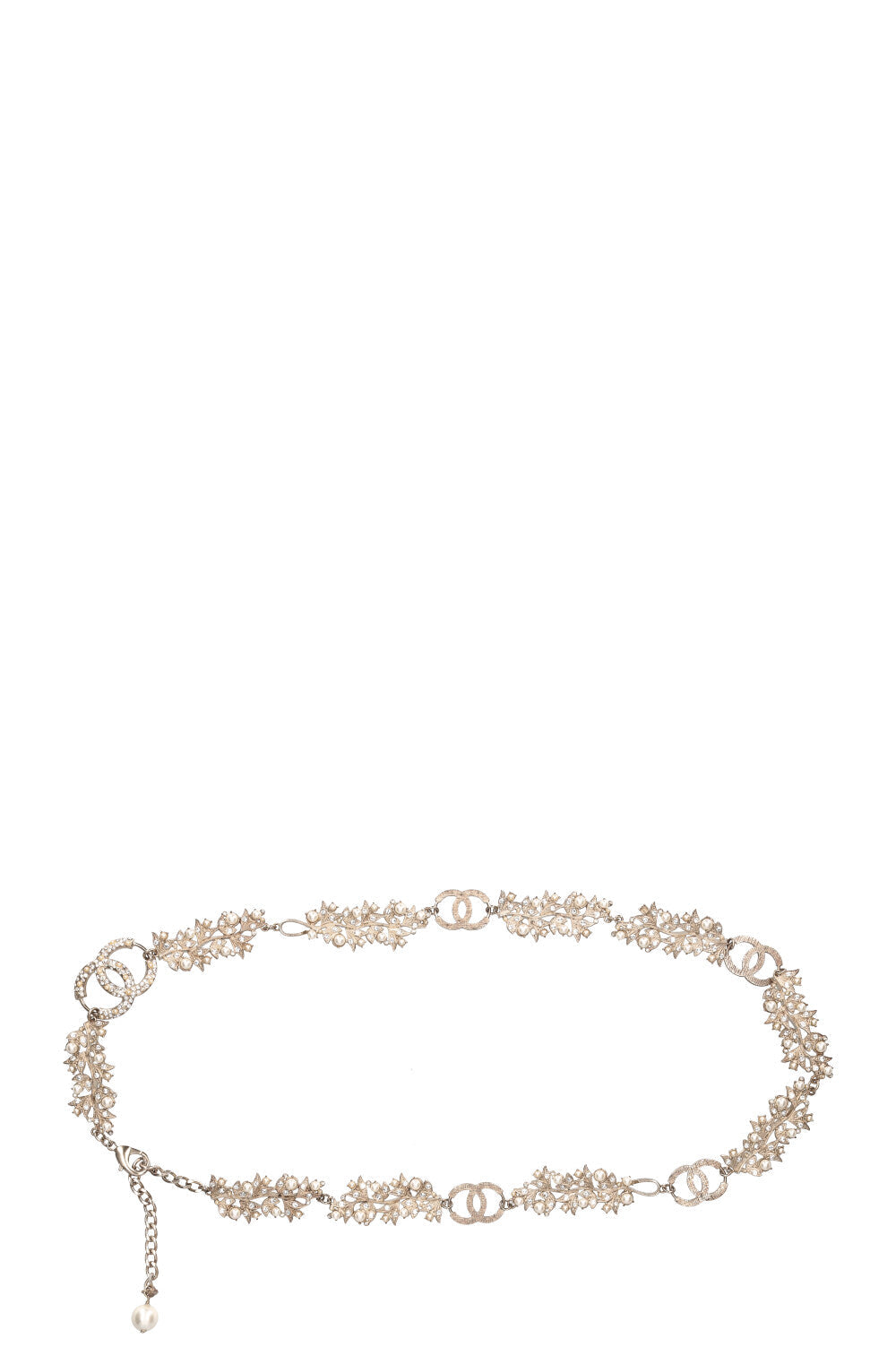 CHANEL Crystal Pearls Belt 2005