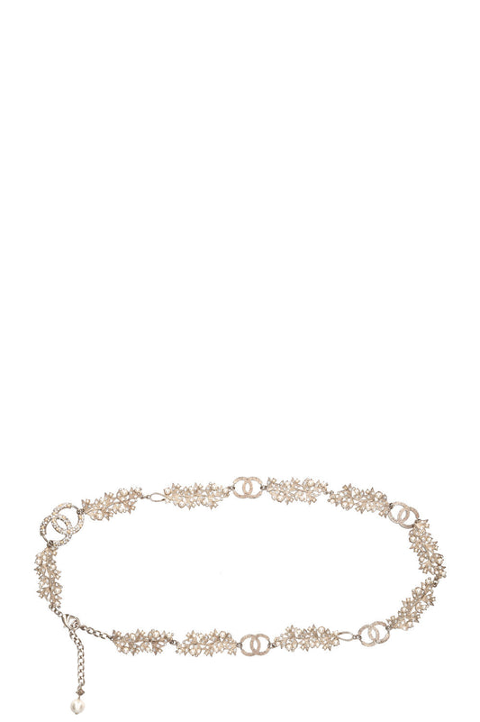CHANEL Crystal Pearls Belt 2005