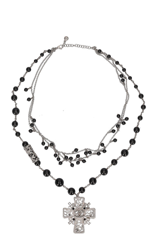 CHANEL Cross Necklace FW 2010