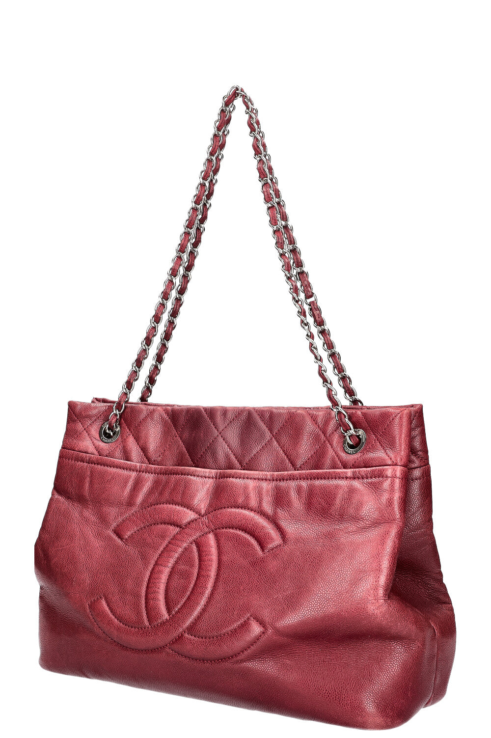 CHANEL Timeless CC Soft Tote Bordeaux