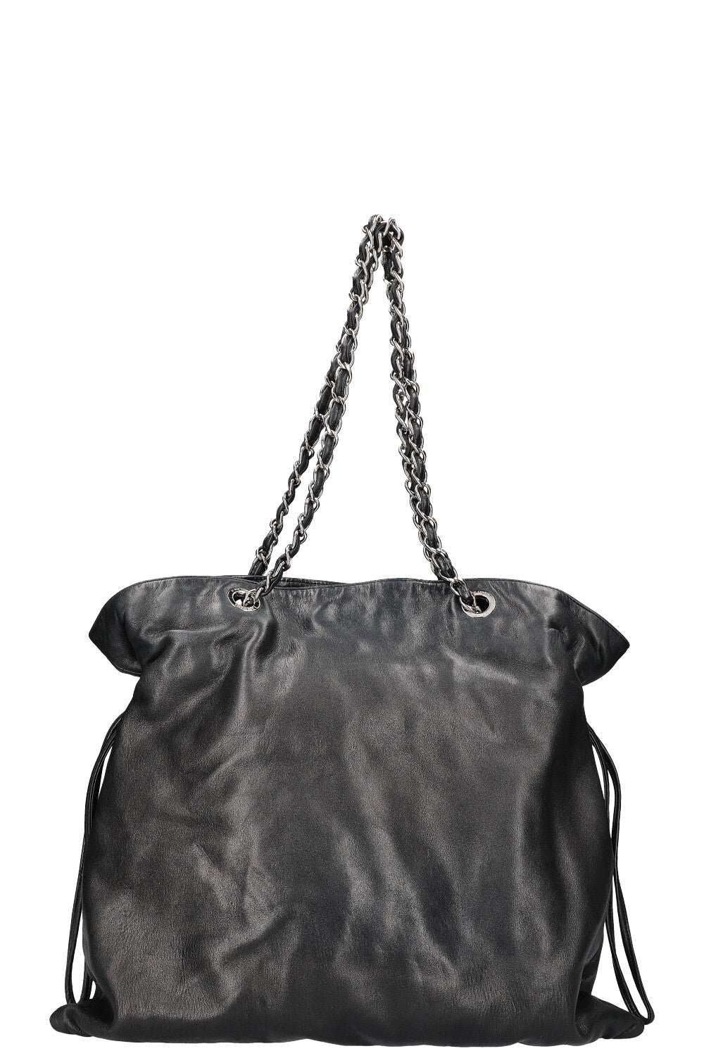 CHANEL CC Disc Bon Bon Tote Black