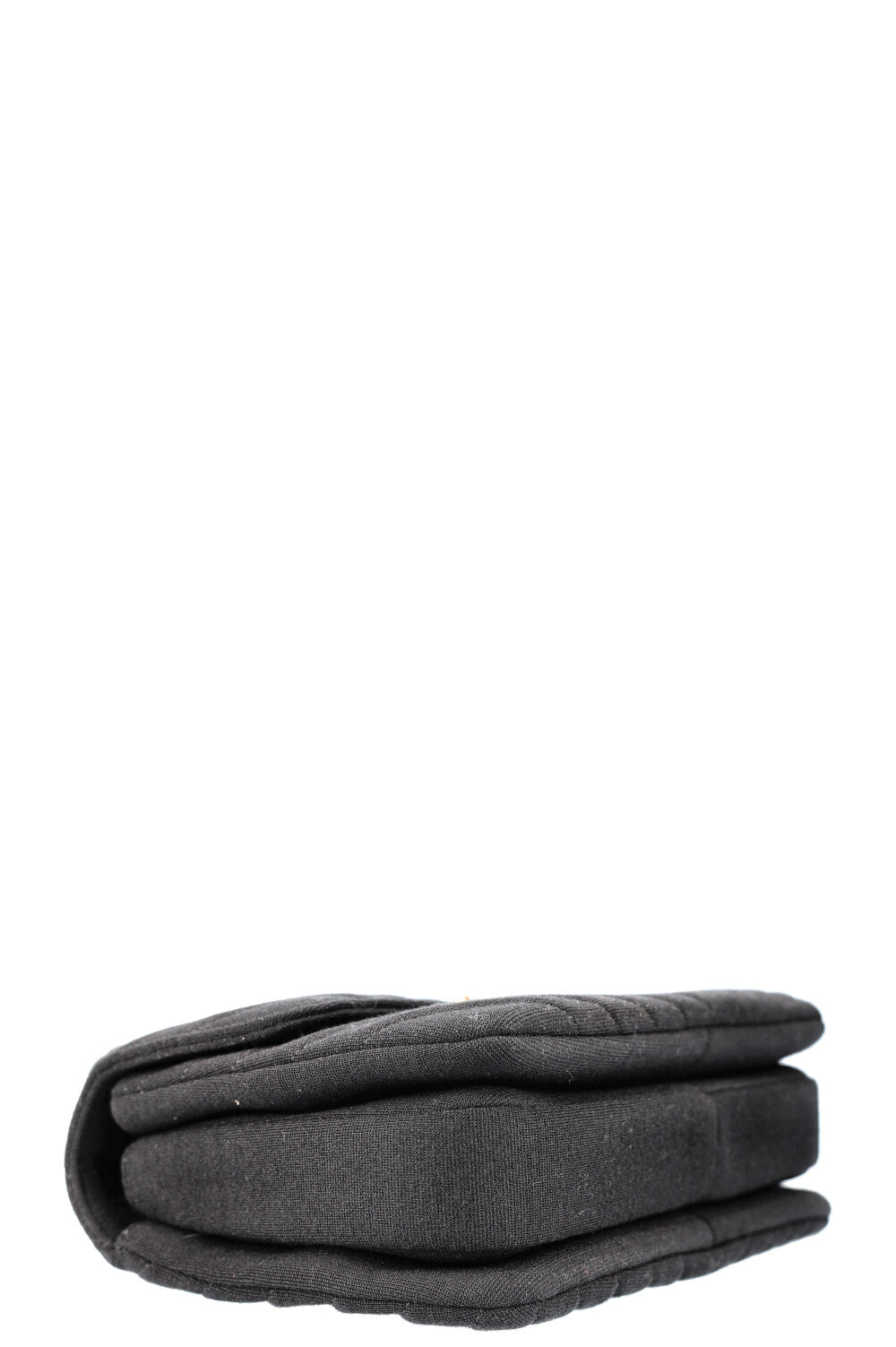 CHANEL Medium Trendy Bag Chevron Jersey Black