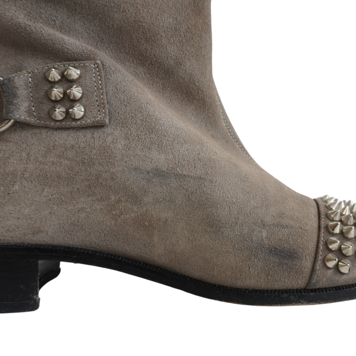 Christian Louboutin 'Egoutina' Studded Boots - Women's 39