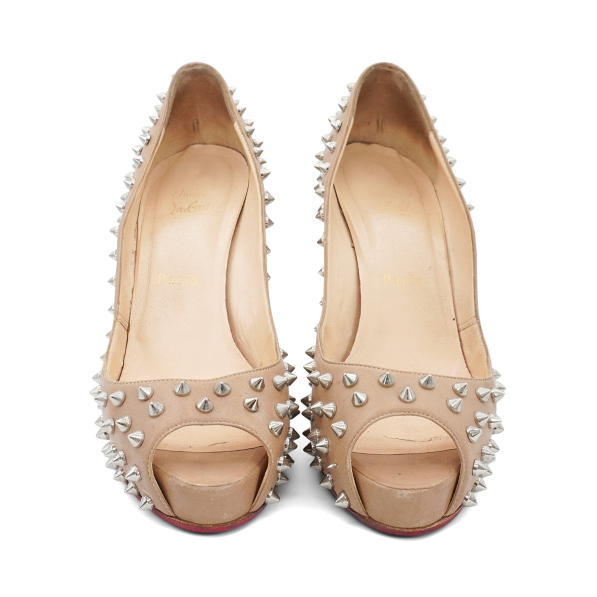Christian Louboutin 'Ariella' Studded Pumps - Women's 39