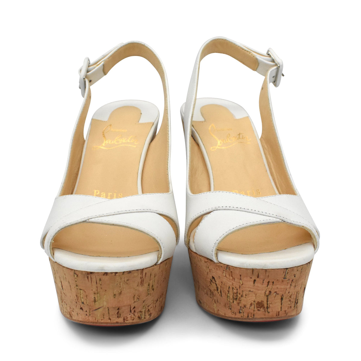 Christian Louboutin 'Reine De Liege' Wedges - Women's 36