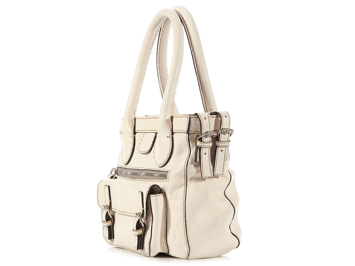 Chloé Blanc Edith Tote