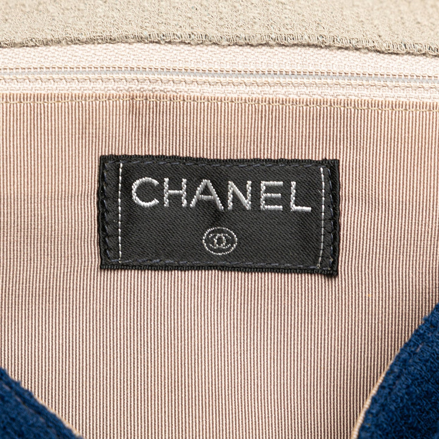 Tan Chanel Reissue 2.55 Hemp and Linen Chain Flap Shoulder Bag