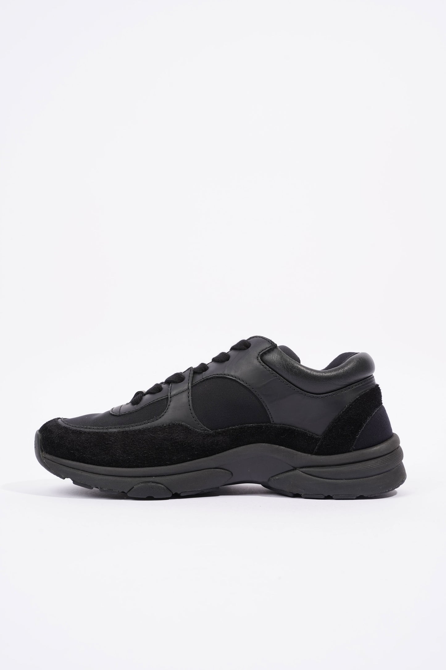 Chanel CC Runner Black Suede EU 36 UK 3