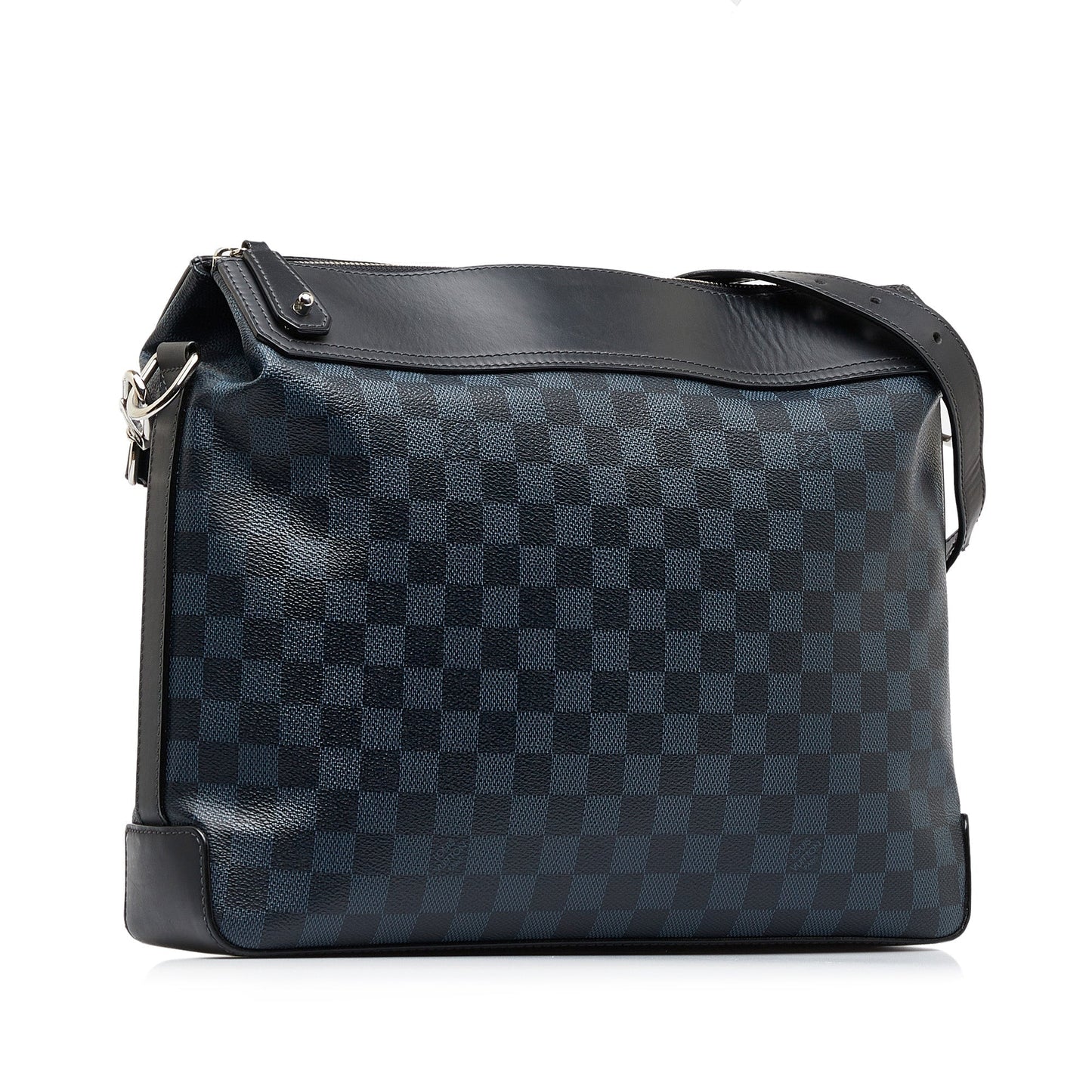 Blue Louis Vuitton Damier Cobalt Greenwich Messenger Crossbody Bag
