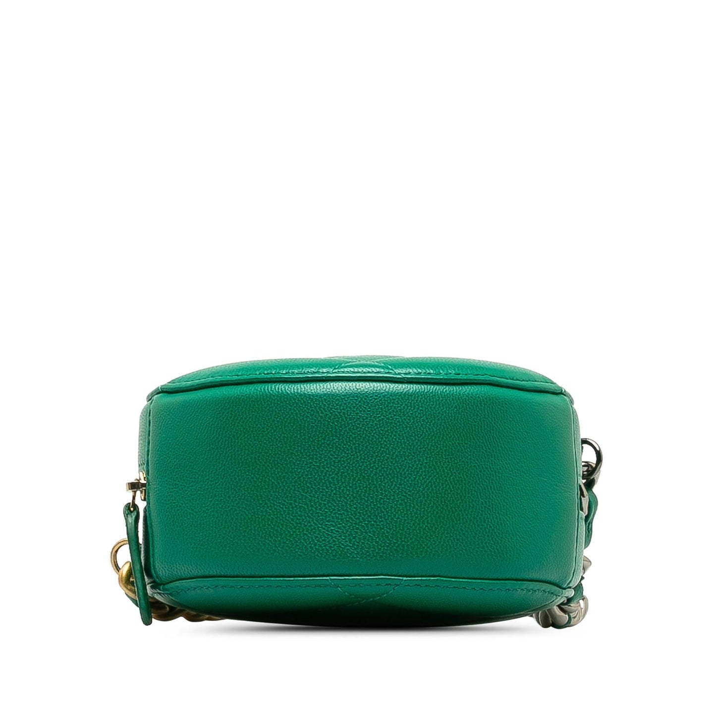 Chanel 19 Round Lambskin Clutch With Chain (SHG-pjBnNJ)