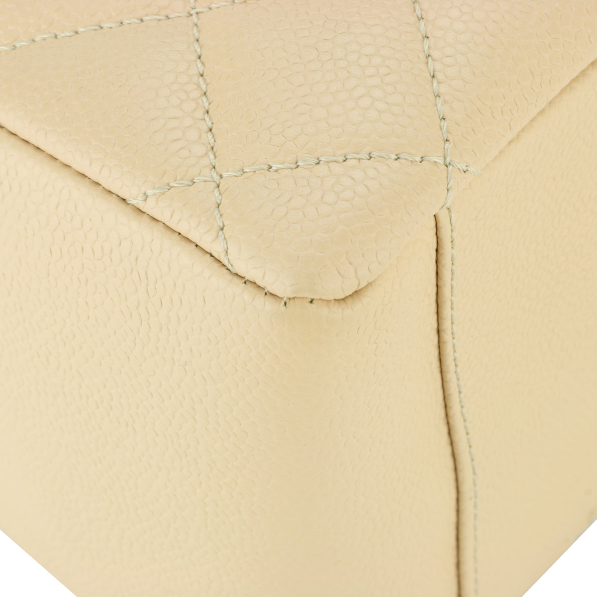 Top Quality Chanel Grand Shopping Tote [GST] Beige Caviar Gold Hardware 2013