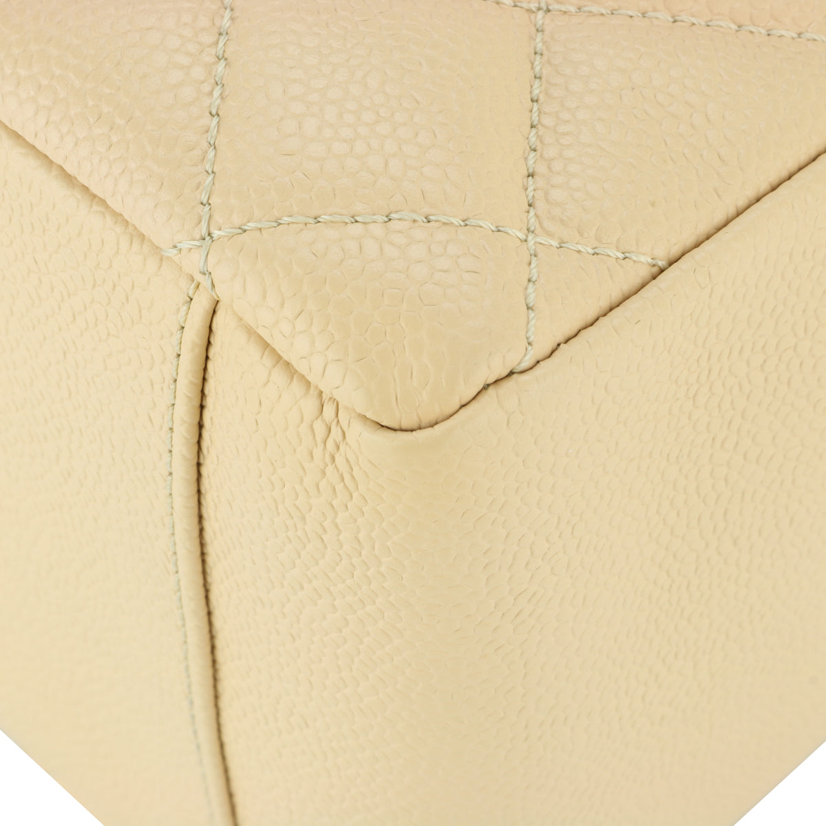 Top Quality Chanel Grand Shopping Tote [GST] Beige Caviar Gold Hardware 2013