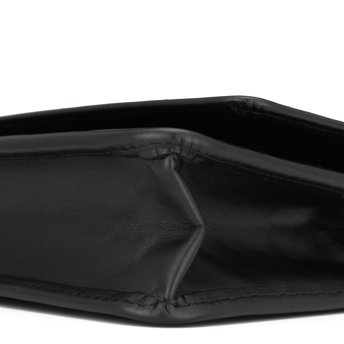 Chanel Wallet On Chain Cambon Black Calfskin Silver Hardware 2014