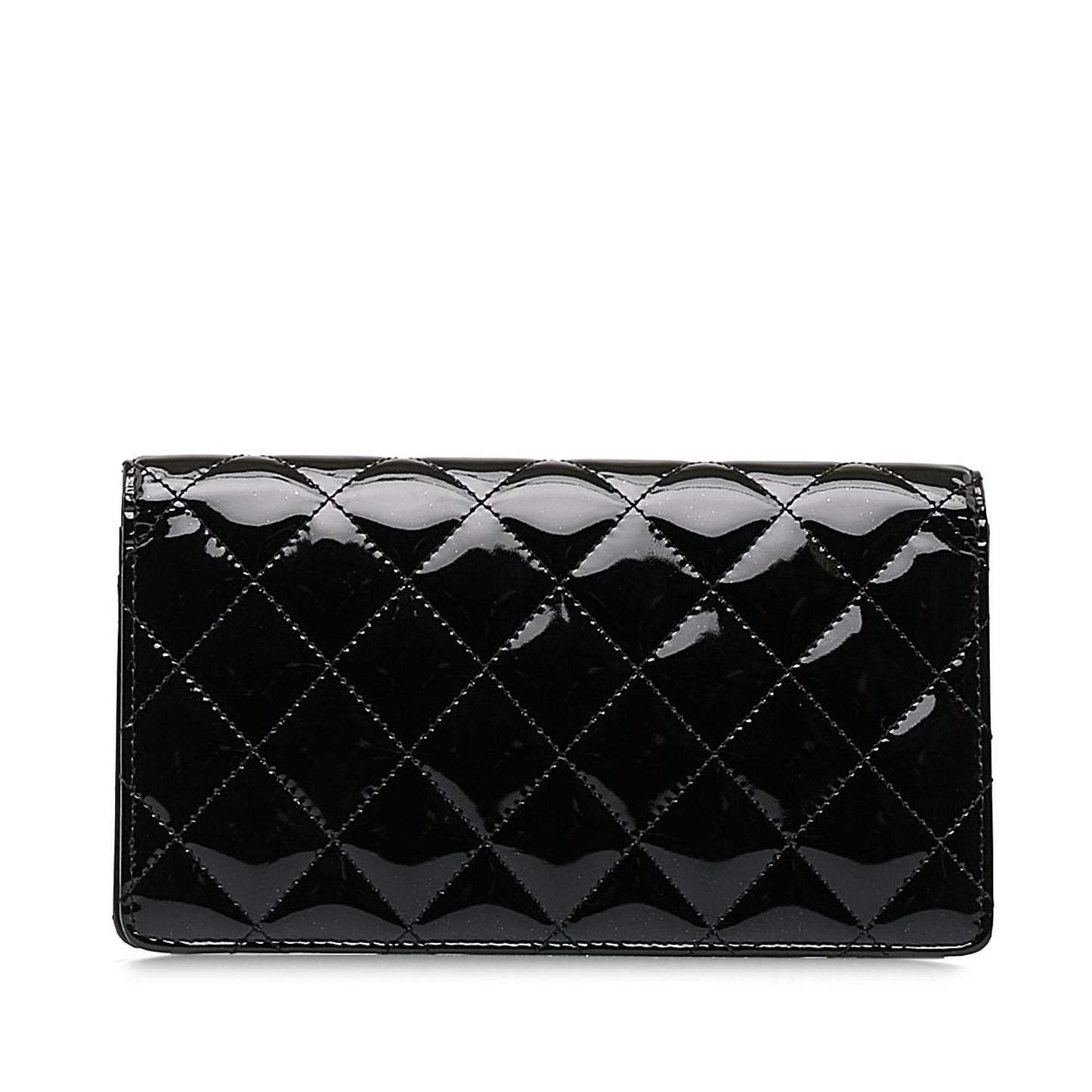 Chanel Brilliant Patent Flap Continental Wallet (SHG-NLSseS)