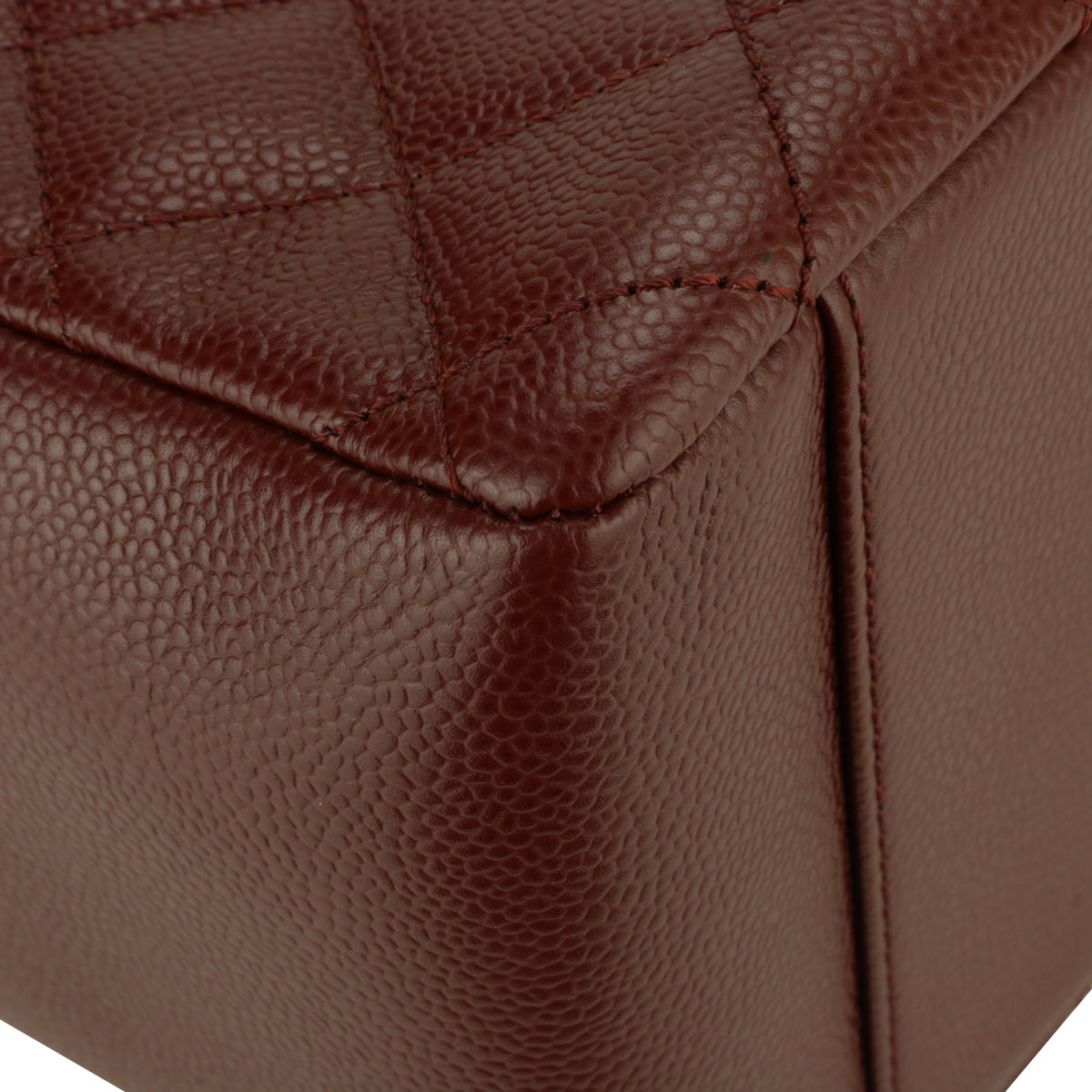 Top Quality Chanel Grand Shopping Tote [GST] Burgundy Caviar Silver Hardware 2014