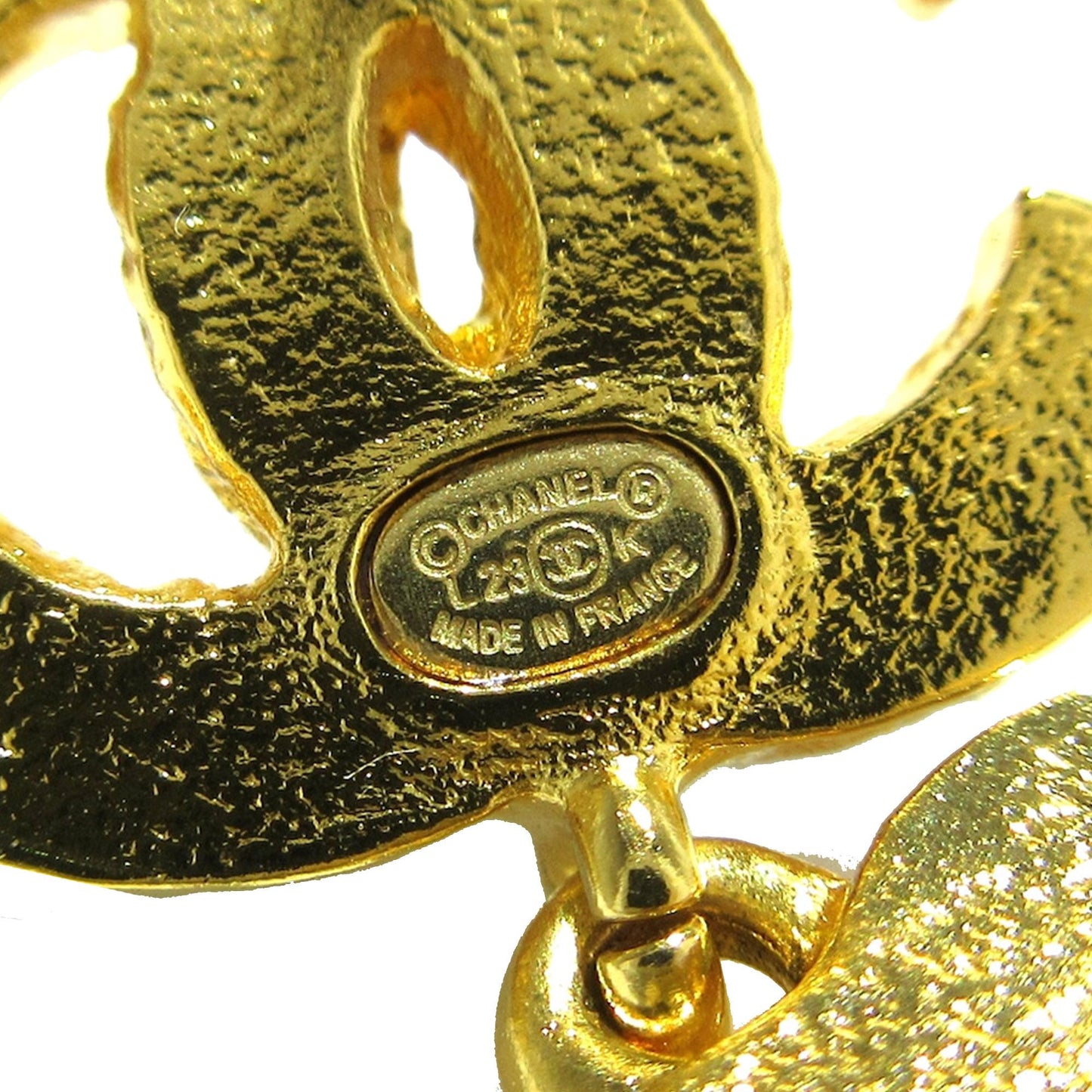 Chanel CC Blooming Push Back Earrings (SHG-m7BCn0)