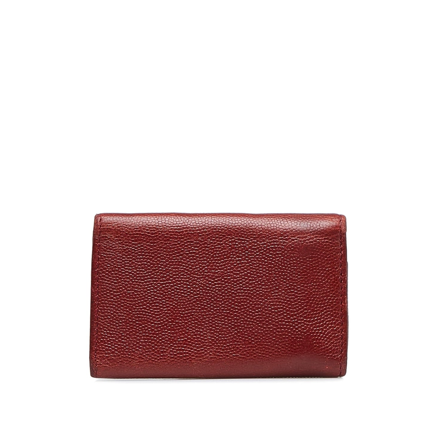 Chanel CC Caviar Leather Key Holder (SHG-Q0z0Em)