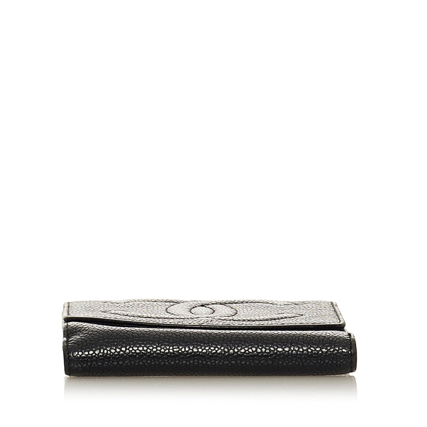 Chanel CC Caviar Leather Wallet (SHG-34255)