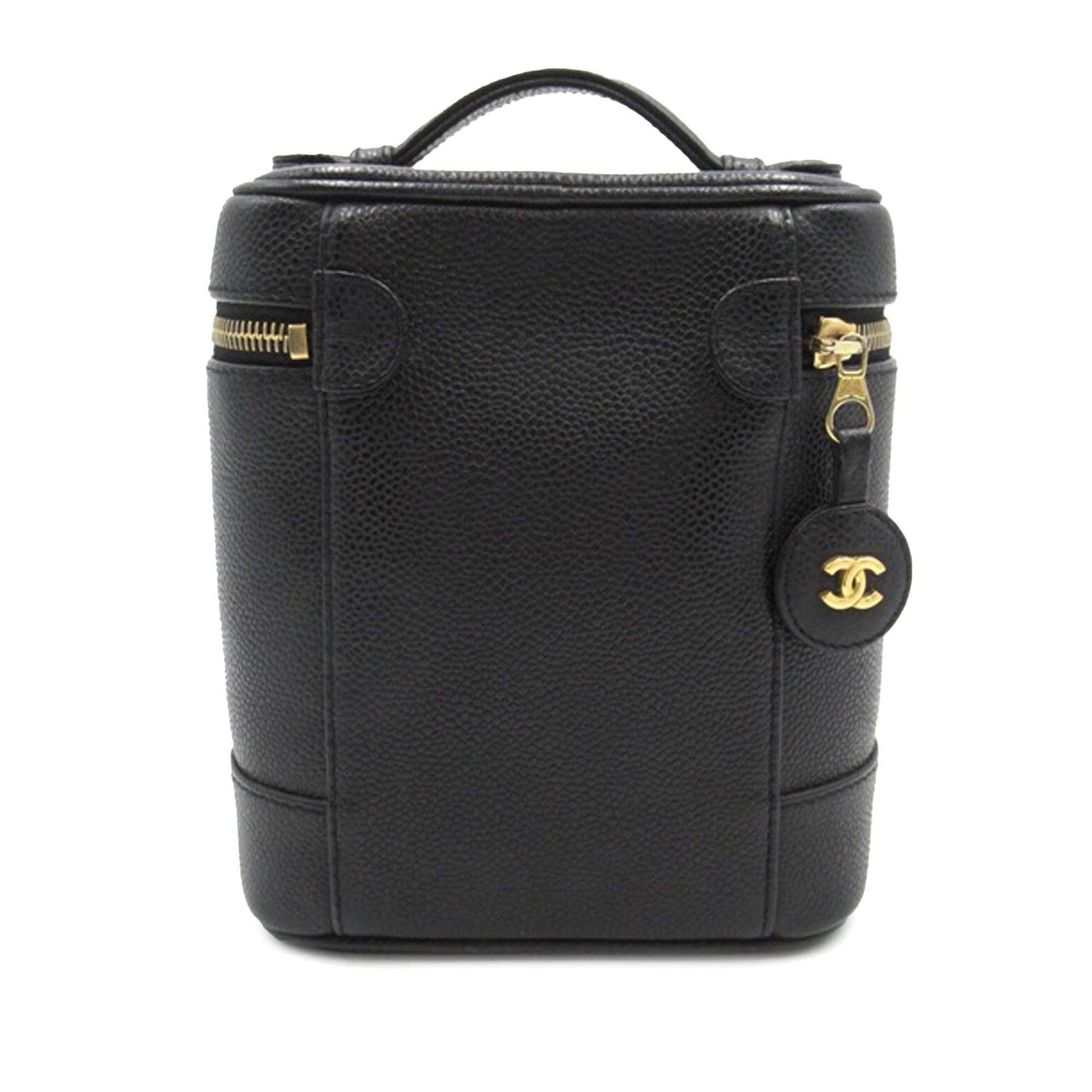 Chanel CC Caviar Vanity Case (SHG-CVCec1)