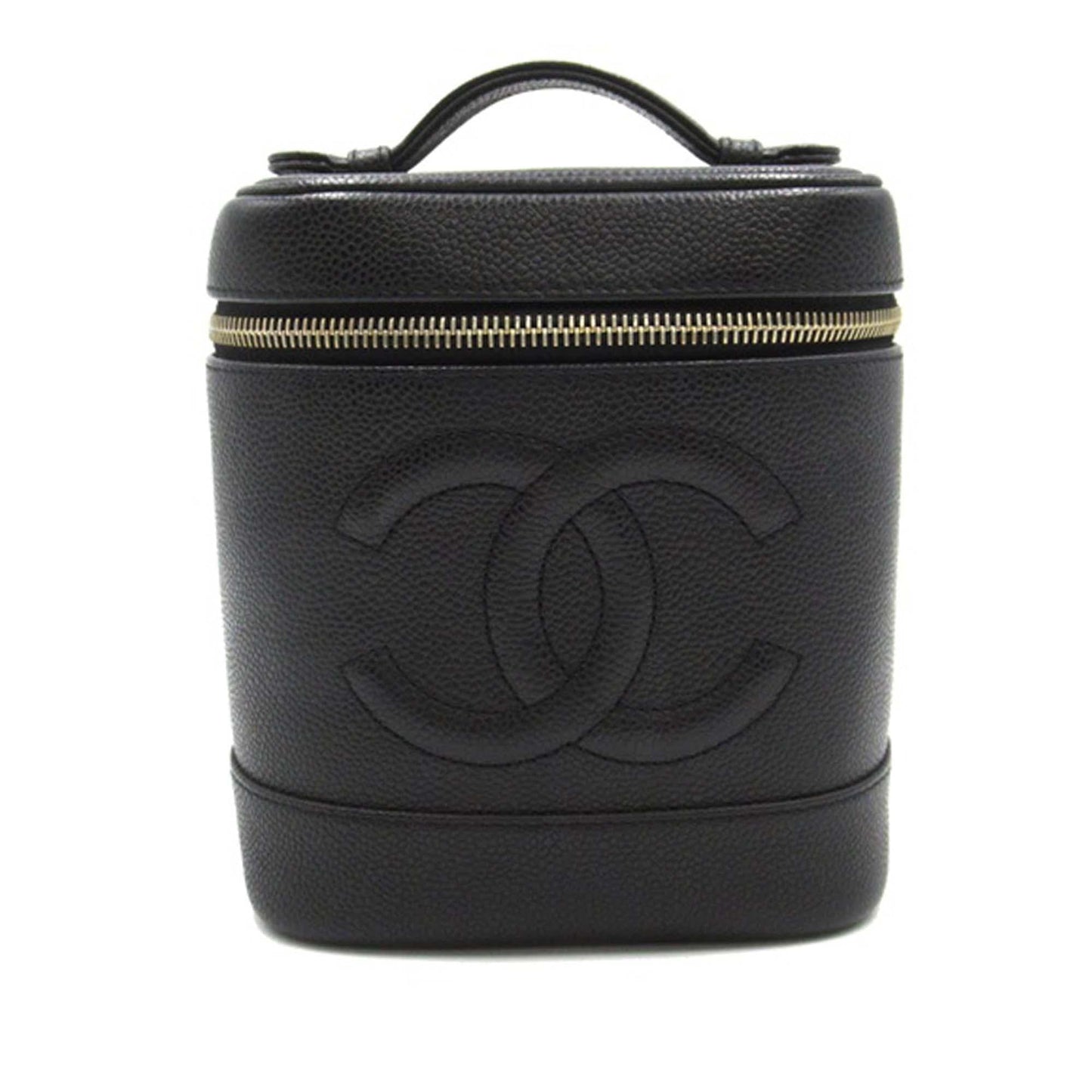 Chanel CC Caviar Vanity Case (SHG-CVCec1)