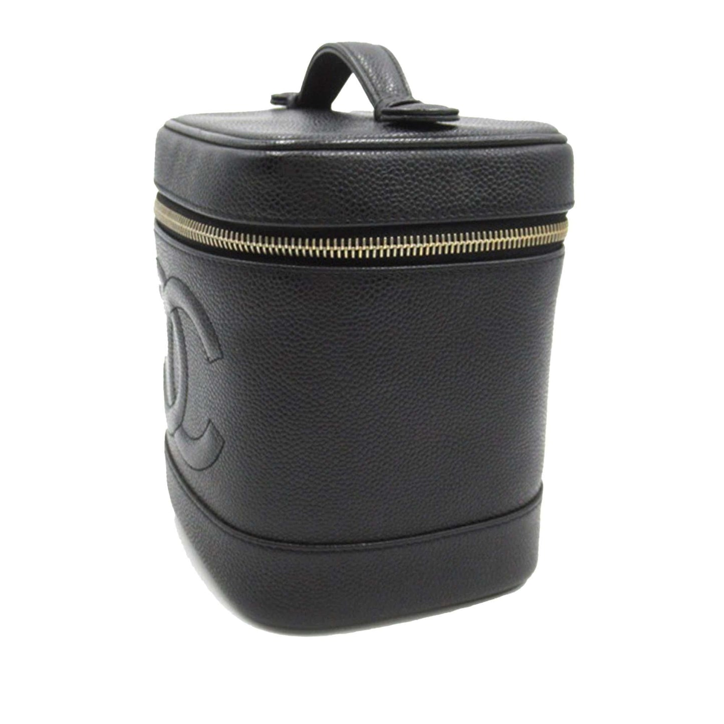 Chanel CC Caviar Vanity Case (SHG-CVCec1)