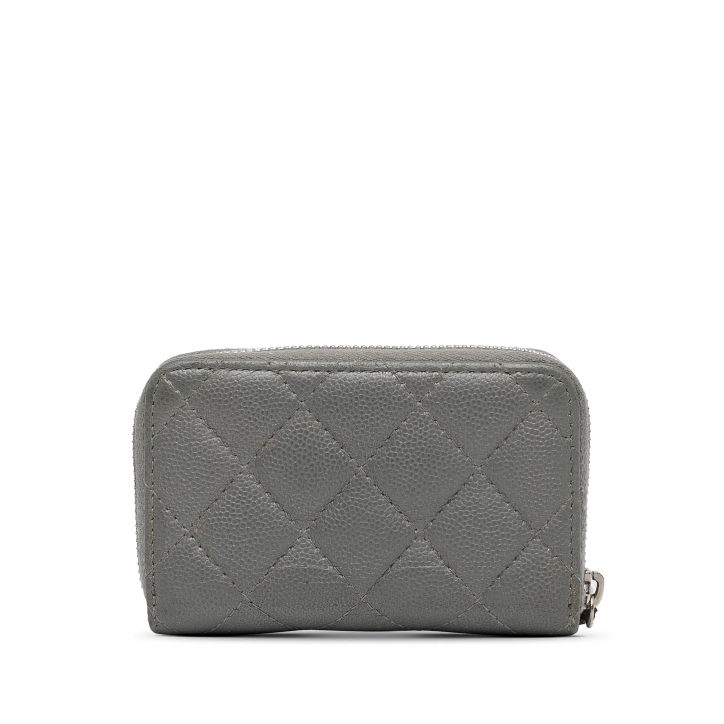 Chanel CC Caviar Zip Coin Pouch (SHG-1IPvUW)